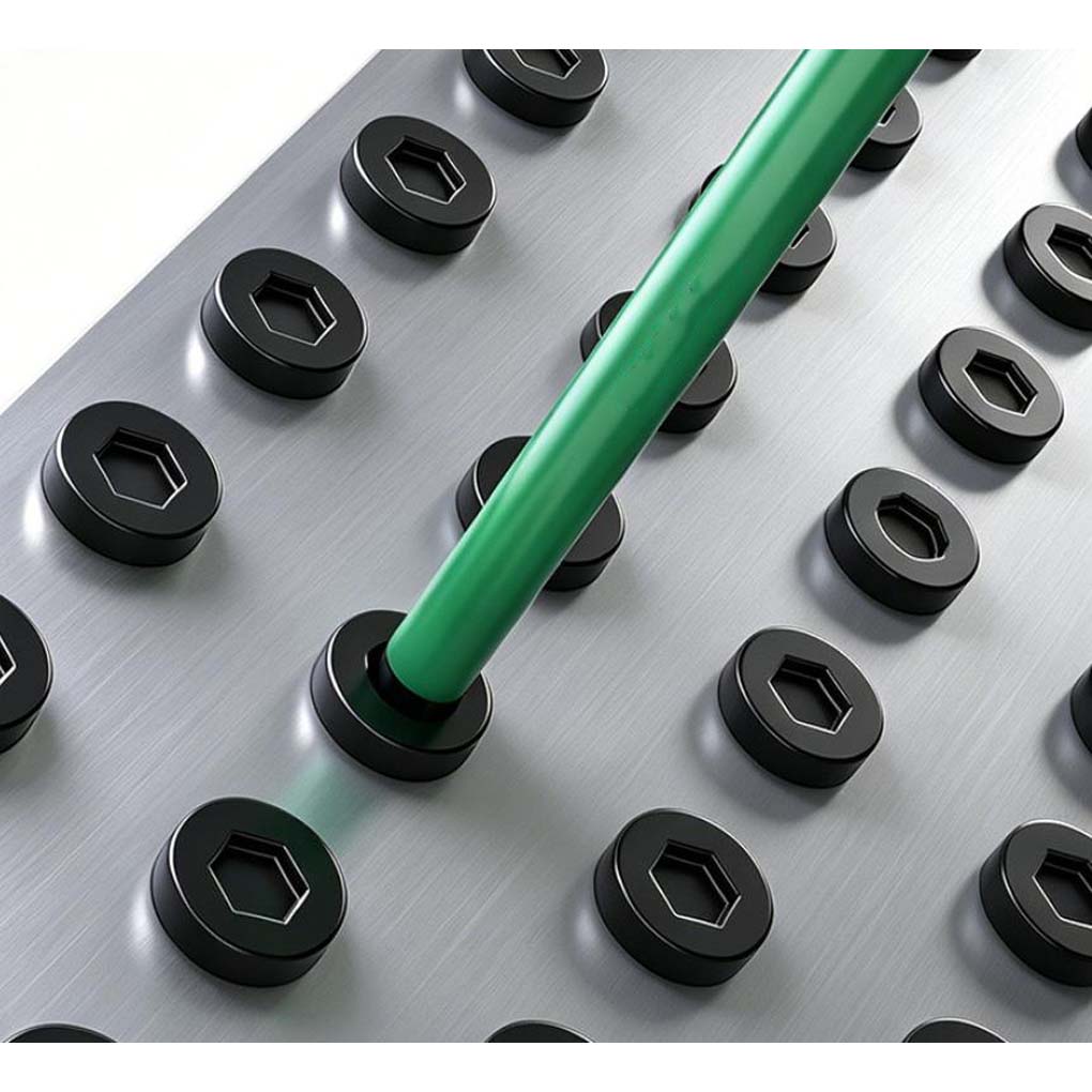 Power Tools That Are Green - Punta per cacciavite magnetica verde in