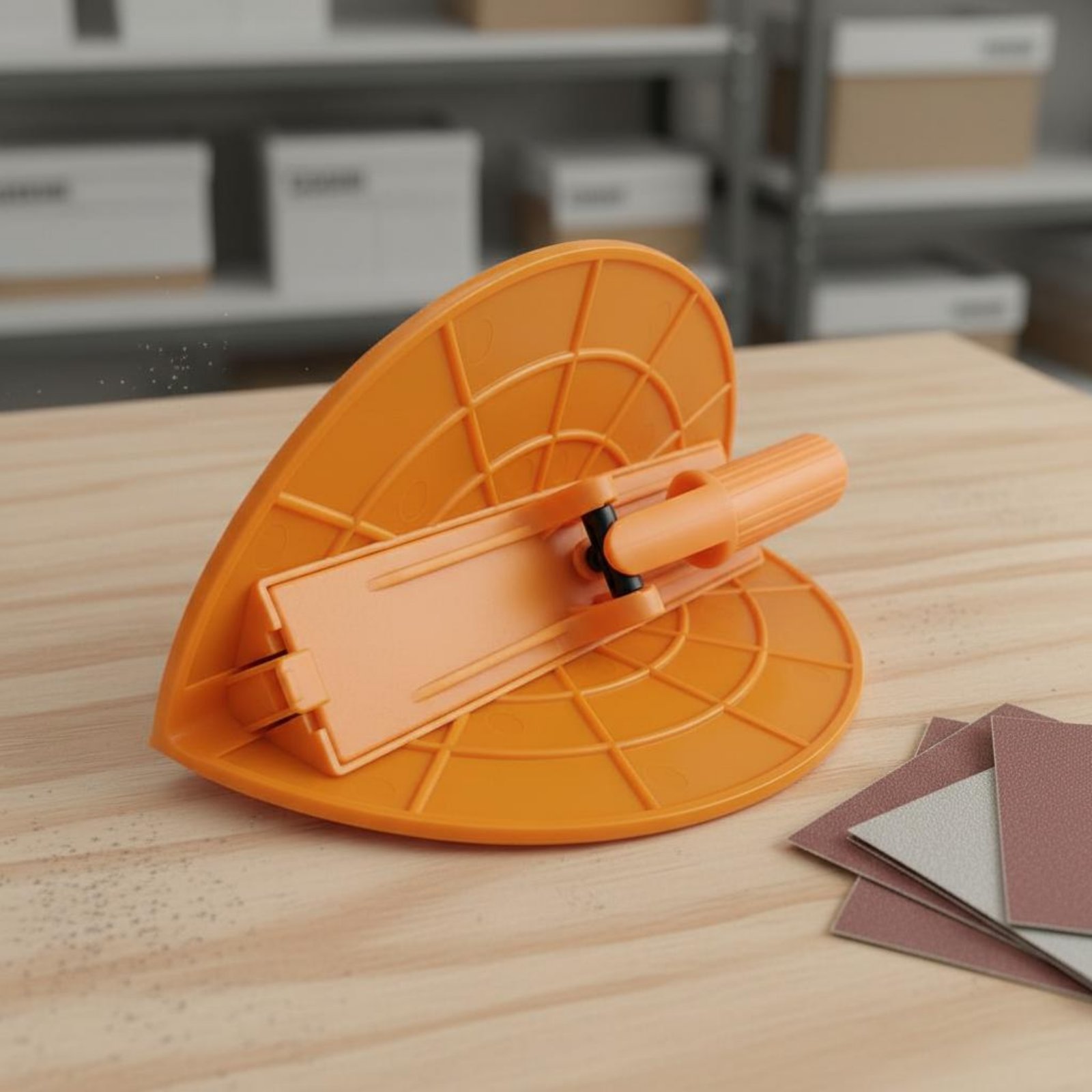 Detail Sander Corner - Kit Levigatrice Angolare a Mezzaluna Pieghevole