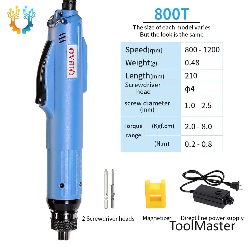 Power Tools Jack - 【2026】Cacciavite Elettrico Automatico 800T, Trapano Manuale,