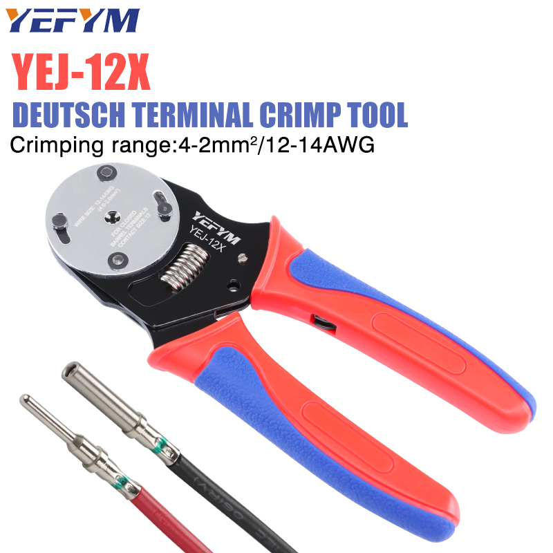 Power Tools Japan - Strumento di crimpatura Deutsch, piegatrice a