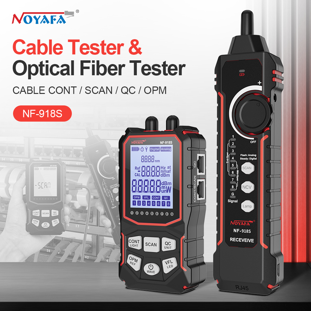 Power Tools Display - Noyafa Tester per cavi di rete