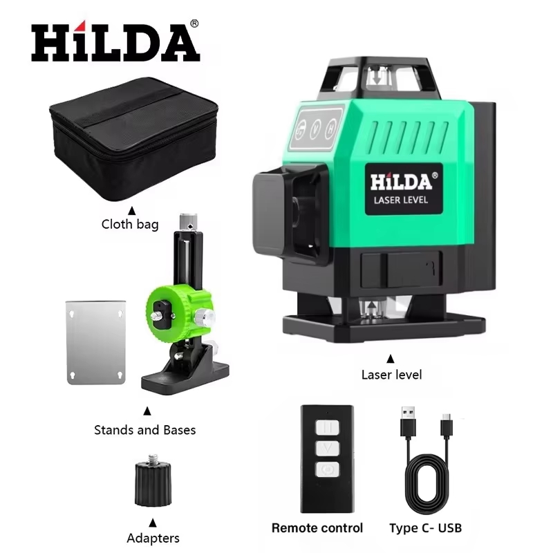 Power Tools That Are Green - Livella Laser Verde Super Potente HILDA