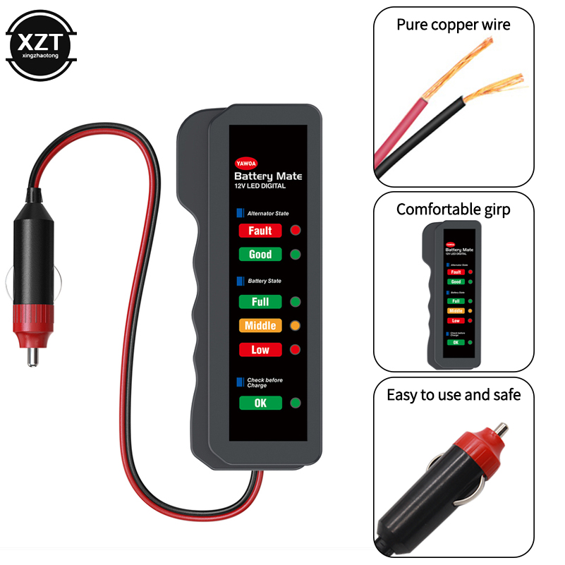 Power Tools Display - Tester per Batteria Auto con Display