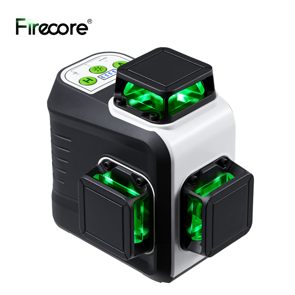 Power Tools Green - FIRECORE 360 Livello Laser 12 Linee