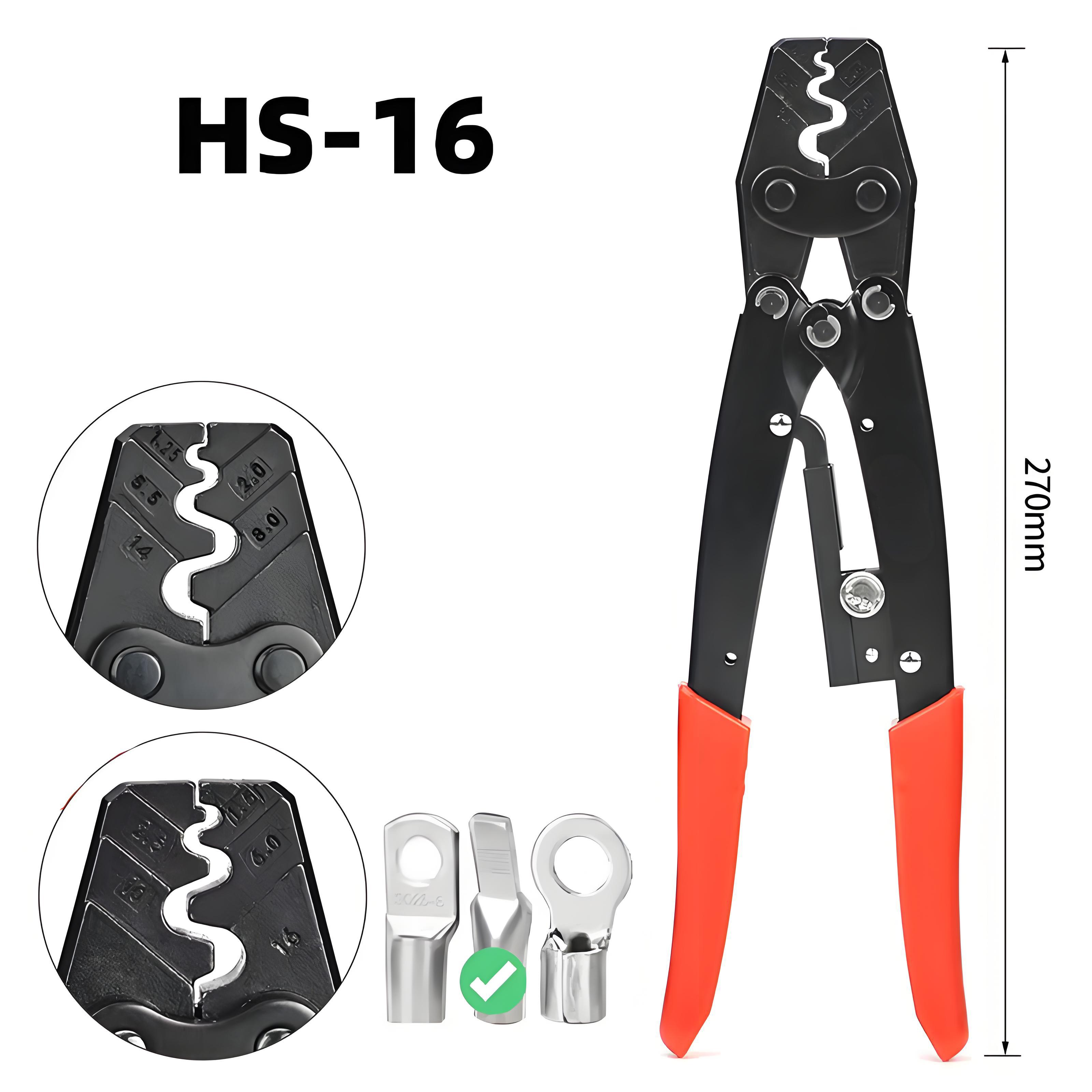 Power Tools Japan - HS-16 Pinza a crimpare Pinza a