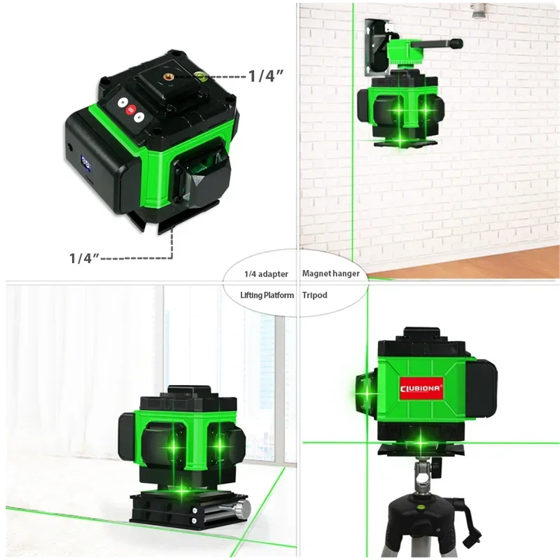 Nuovo Livello Laser 360° con B - Power Tools That Are Green recensione e prezzo