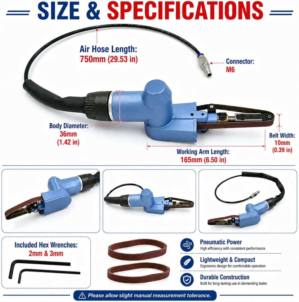 Levigatrice Pneumatica a Nastr - Detail Sander Corner recensione e prezzo