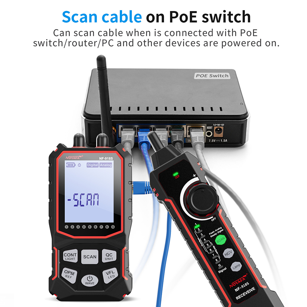 Noyafa Tester per cavi di rete - Power Tools Display recensione e prezzo