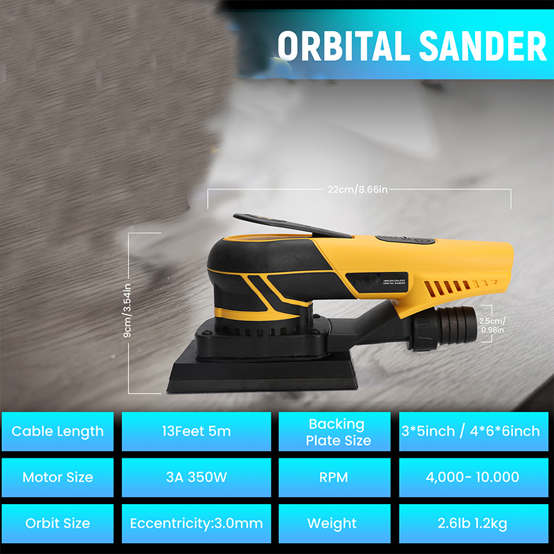 Levigatrice orbitale casuale e - Detail Sander Corner recensione e prezzo